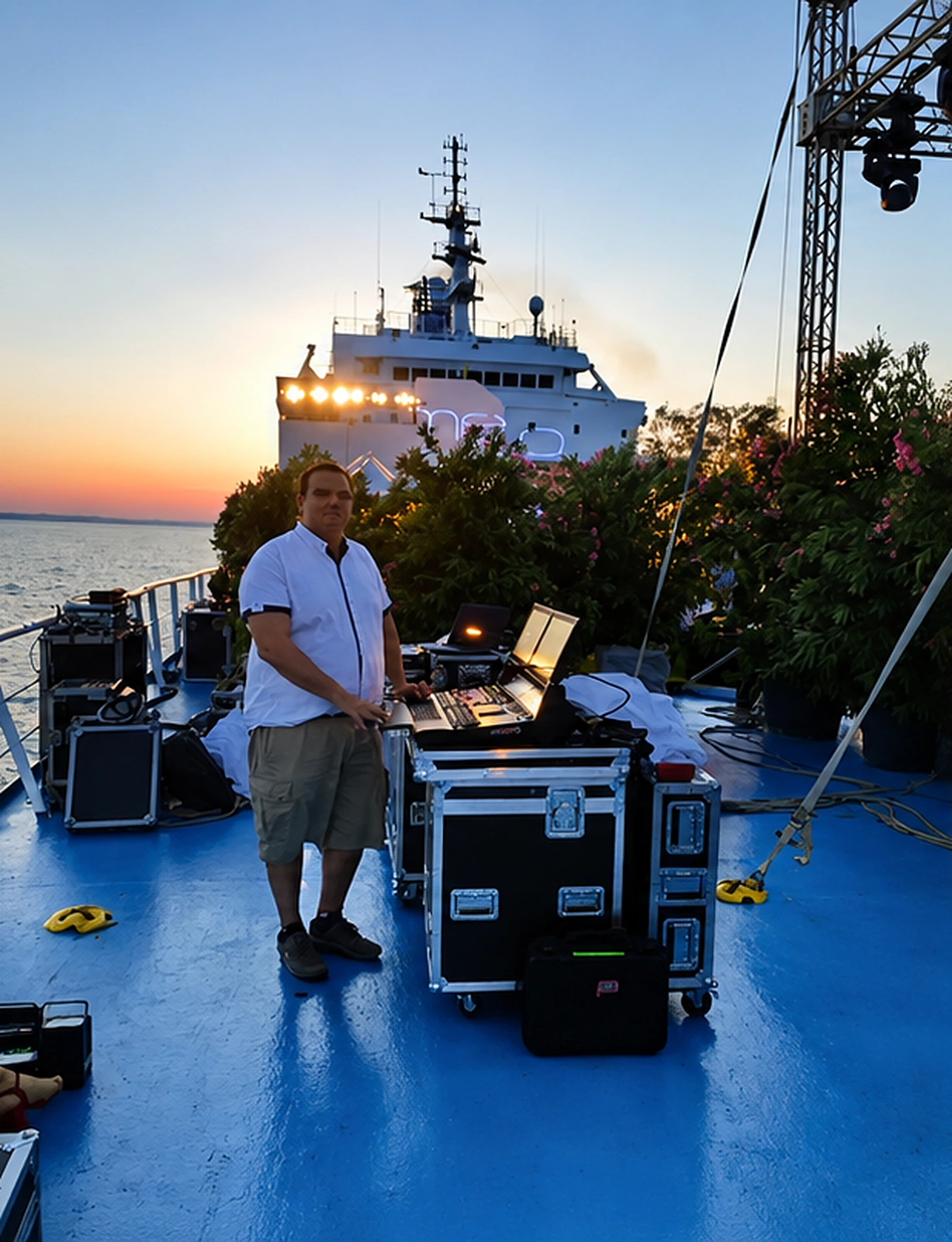 Preparazione & Partenza — Project Highlight nave